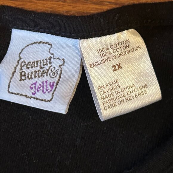 Cat Christmas Tree Beaded Embroidered Holiday Long Sleeve Tee Size 2XL XXL - Picture 7 of 10